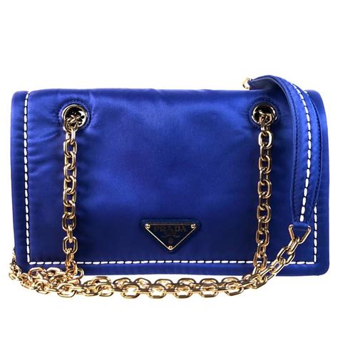 prada pattina chain shoulder bag|Prada nylon cross body bag.